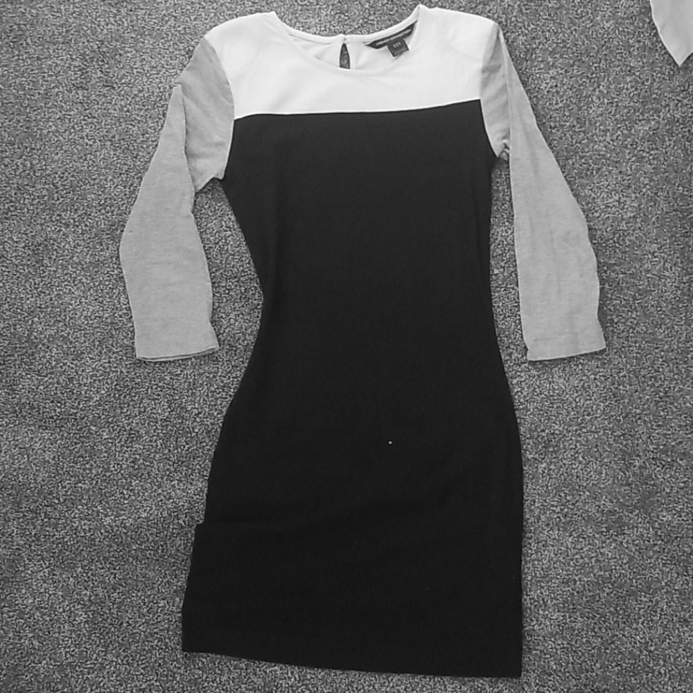 French Connection Form Fitting Stretch Dress - image 1
